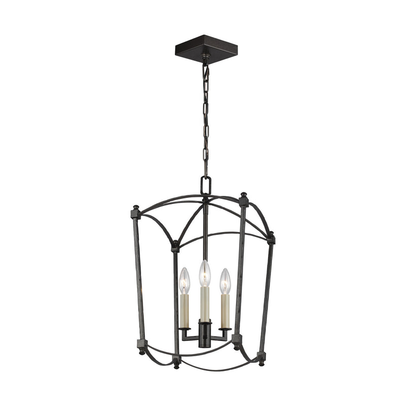 Thayer Chandelier in Smith Steel - Lamps Expo