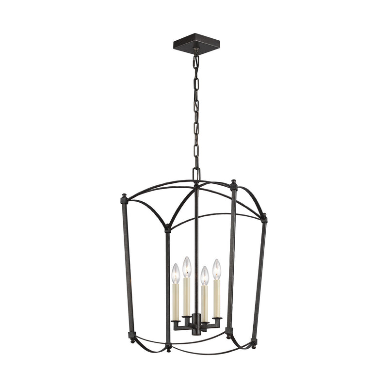Thayer Chandelier in Smith Steel - Lamps Expo