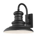 Redding Station One Light Outdoor Wall Lantern in Textured Black