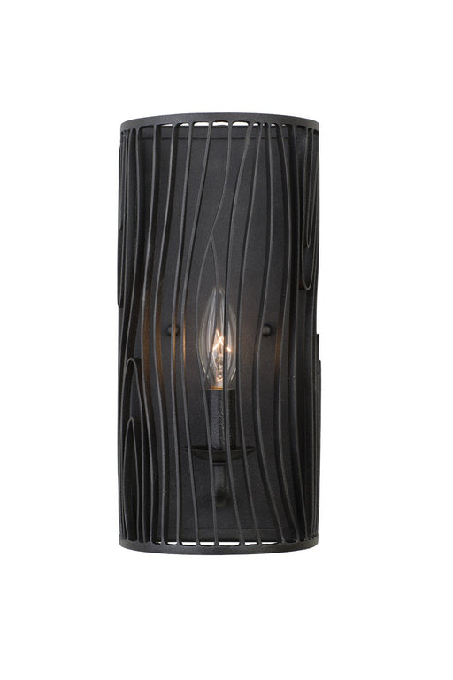 Morre Wall Sconce in Black Iron