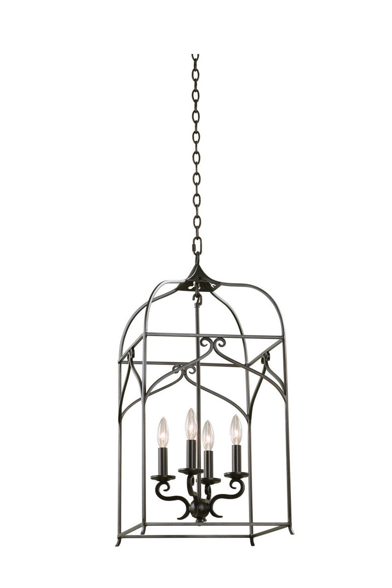 Somers 4-Light Chandelier in Heirloom Bronze