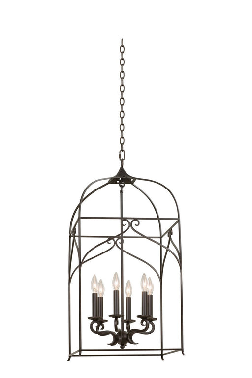 Somers 6-Light Chandelier in Heirloom Bronze
