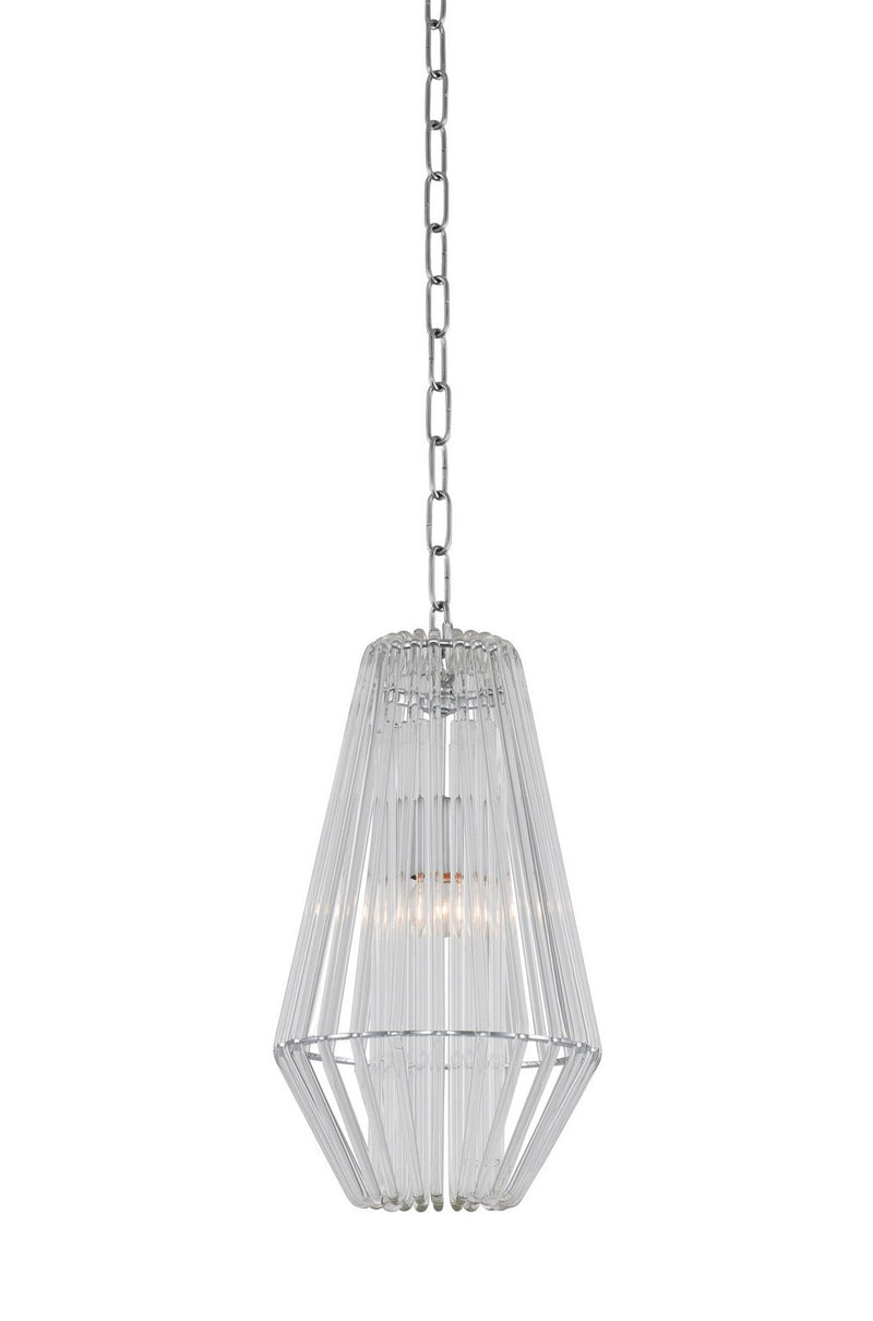 Taza Mini Pendant in Chrome