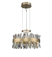 Glacier 20" LED Pendant in Brushed Champagne Gold