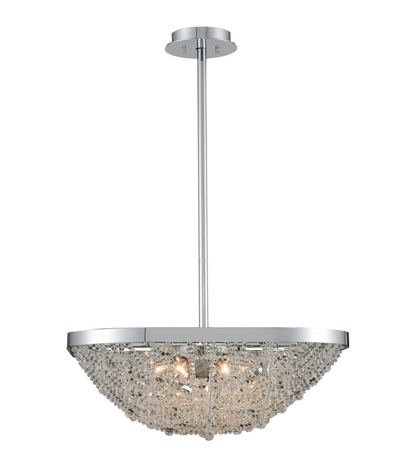Lana 6-Light Pendant in Polished Chrome