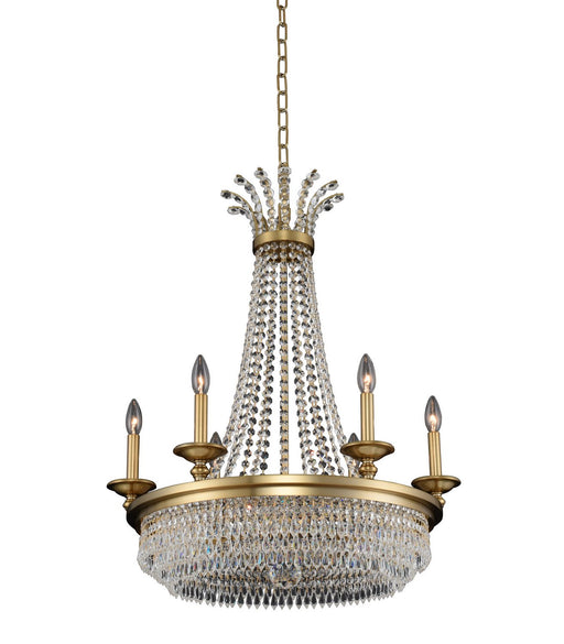 Tavo 26" Chandelier in Winter Brass