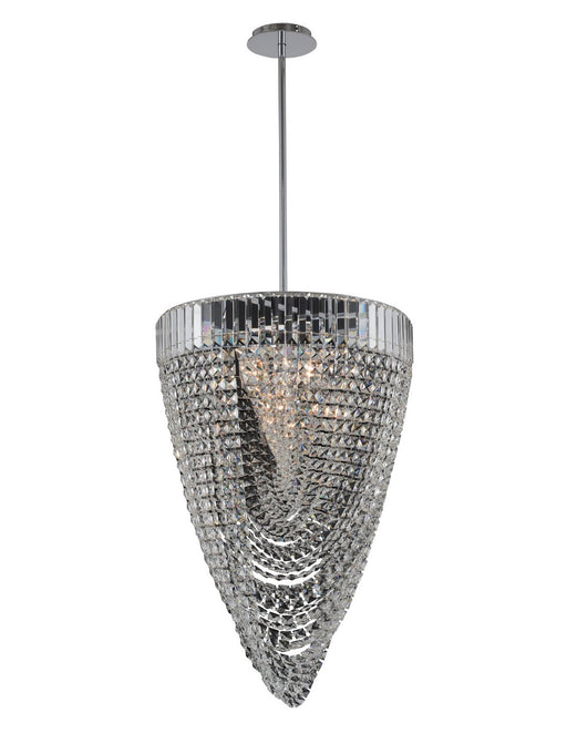 Mira 12-Light Pendant in Polished Chrome