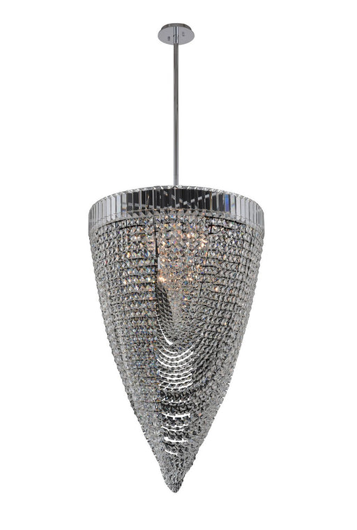 Mira 18-Light Pendant in Polished Chrome