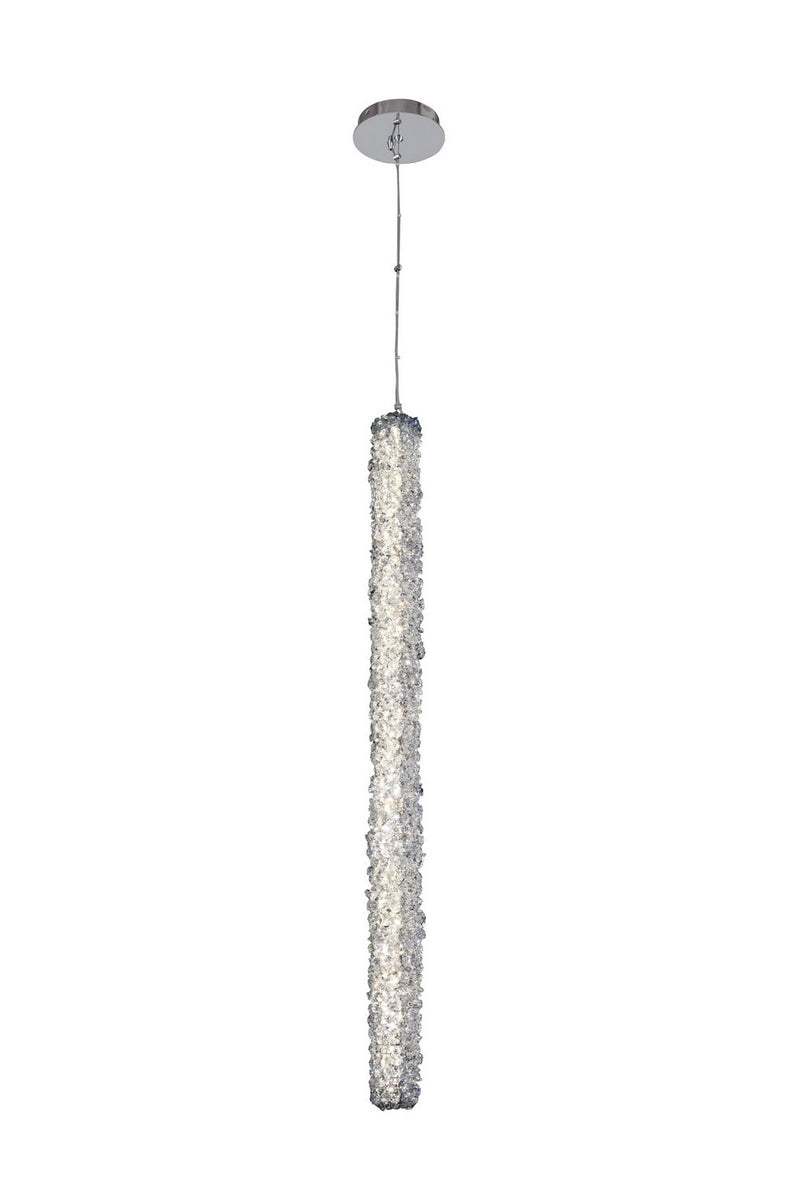 Lina 38" Mini Pendant in Polished Chrome