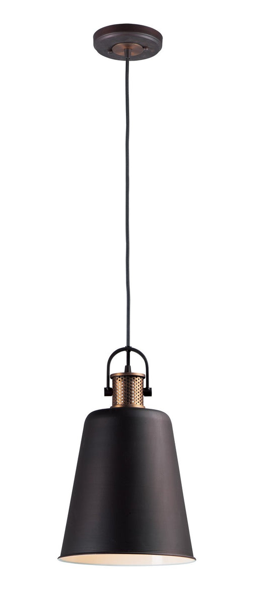 Sedona 1-Light Pendant in Oil Rubbed Bronze / Antique Brass - Lamps Expo