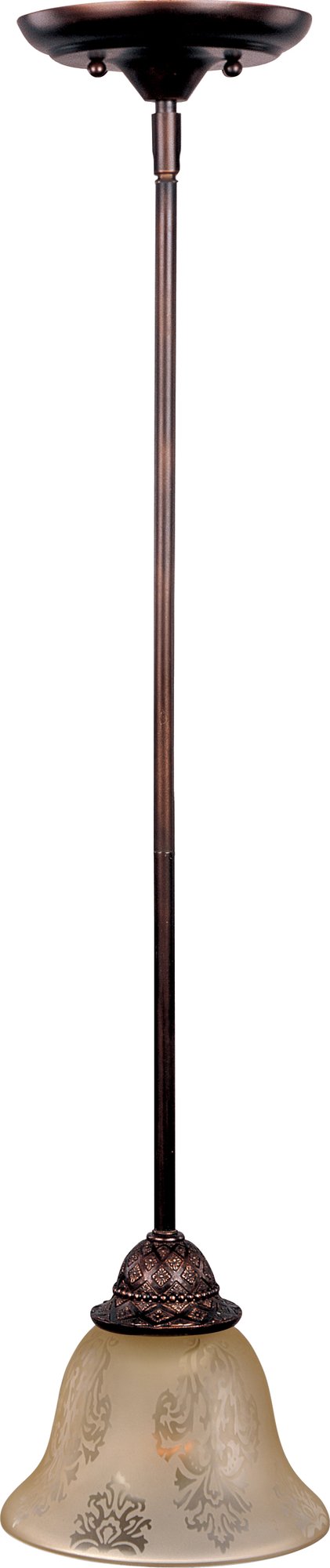 Symphony 1 Light Mini Pendant in Oil Rubbed Bronze