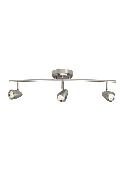 Talida LED Track Fixture in Brushed Nickel