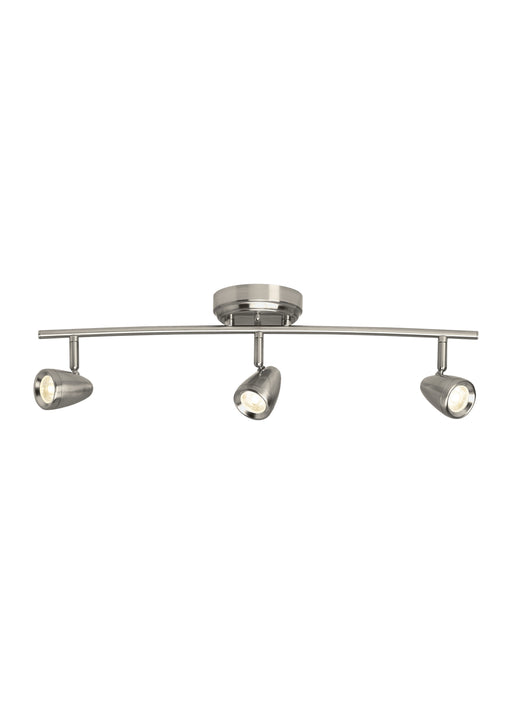 Talida LED Track Fixture in Brushed Nickel