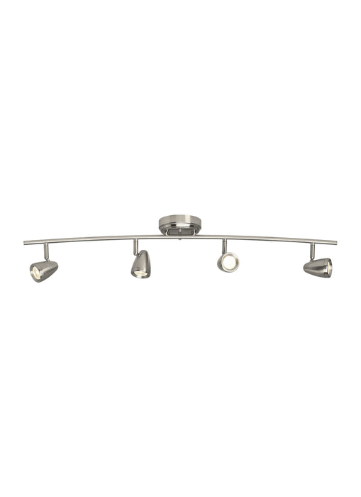 Talida LED Track Fixture in Brushed Nickel