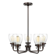 Belton 5-Light Chandelier 3214505 in Bronze