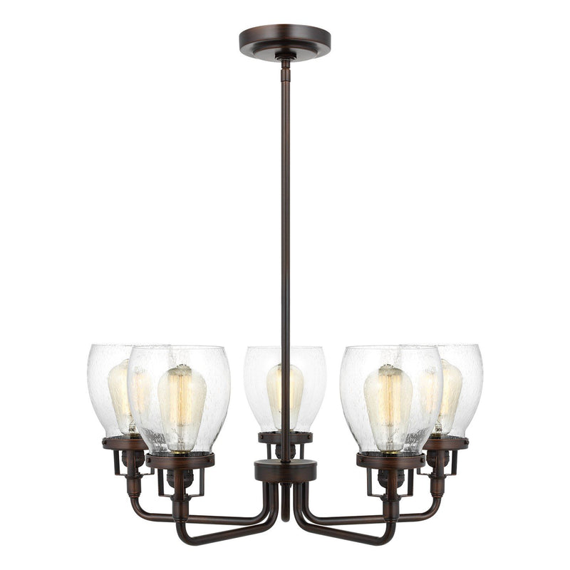 Belton 5-Light Chandelier 3214505 in Bronze