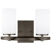 Alturas 2-Light Bath Vanity Light in Brushed Oil Rubbed Bronze