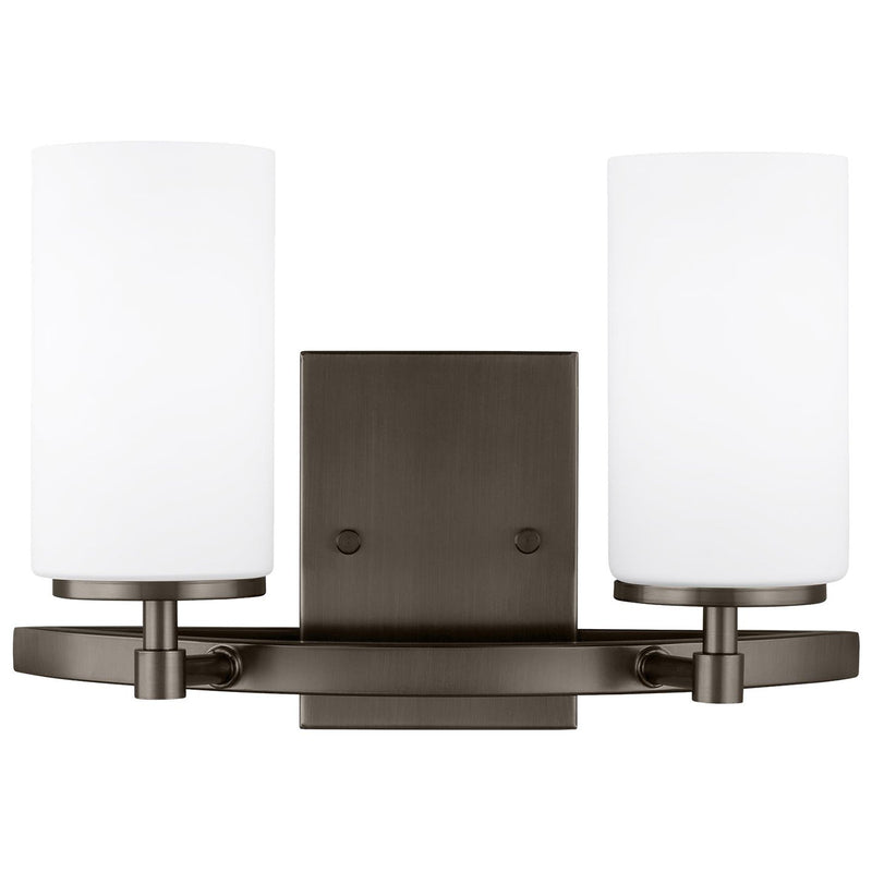 Alturas 2-Light Bath Vanity Light in Brushed Oil Rubbed Bronze
