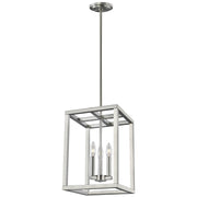 Moffet Street 3-Light Chandelier in Brushed Nickel