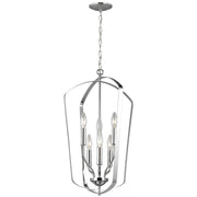 Romee 6-Light Chandelier in Chrome