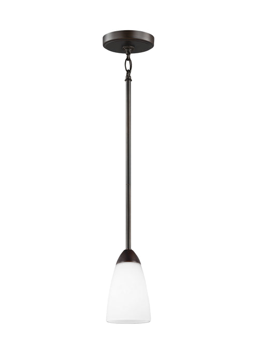 Seville One Light Mini-Pendant in Bronze