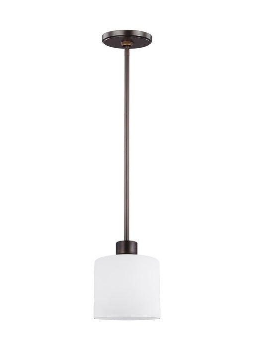 Canfield Mini Pendant in Bronze