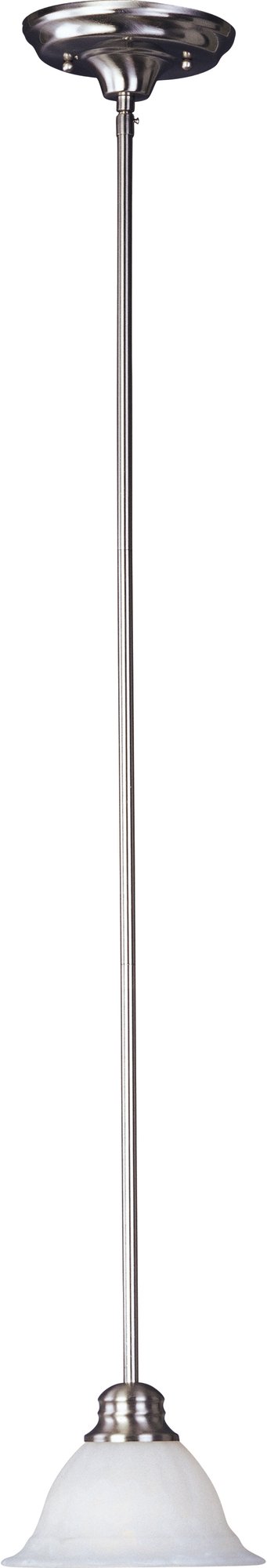 Marin 1 Light Mini Pendant in Satin Nickel