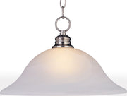 Essentials 1 Light Pendant in Satin Nickel