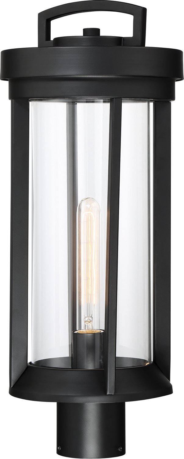Huron Outdoor Post Light in Aged Bronze