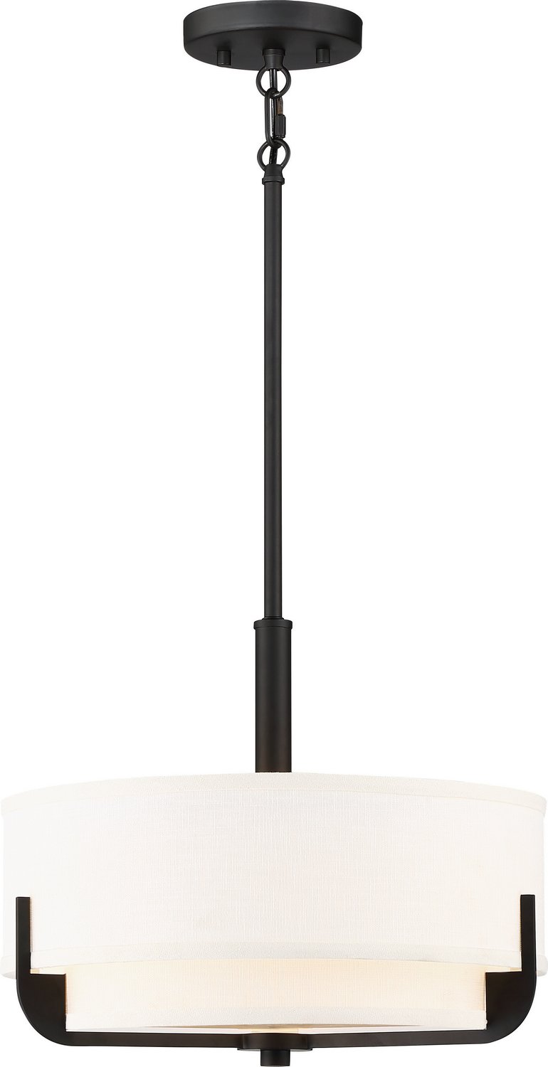 Frankie 3-Light Pendant in Aged Bronze