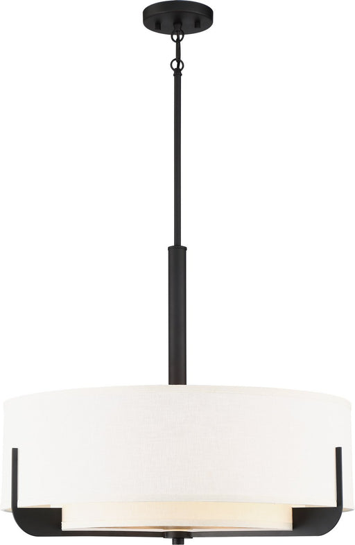 Frankie 4-Light Pendant in Aged Bronze