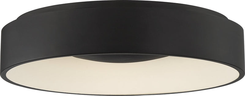 Orbit 18" LED Flush Mount in Black