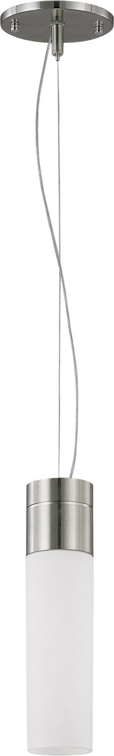 Link LED Mini Pendant in Brushed Nickel