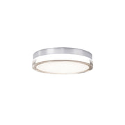 Pi 9" Outdoor Flush Mount in Stainless Steel