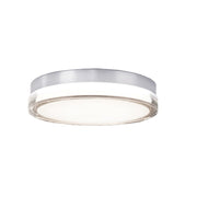 Pi 12" Outdoor Flush Mount in Stainless Steel
