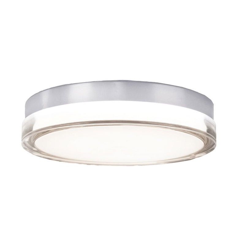Pi 15" Outdoor Flush Mount in Stainless Steel