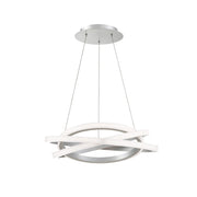 Veloce 3-Light 26" Pendant in Titanium