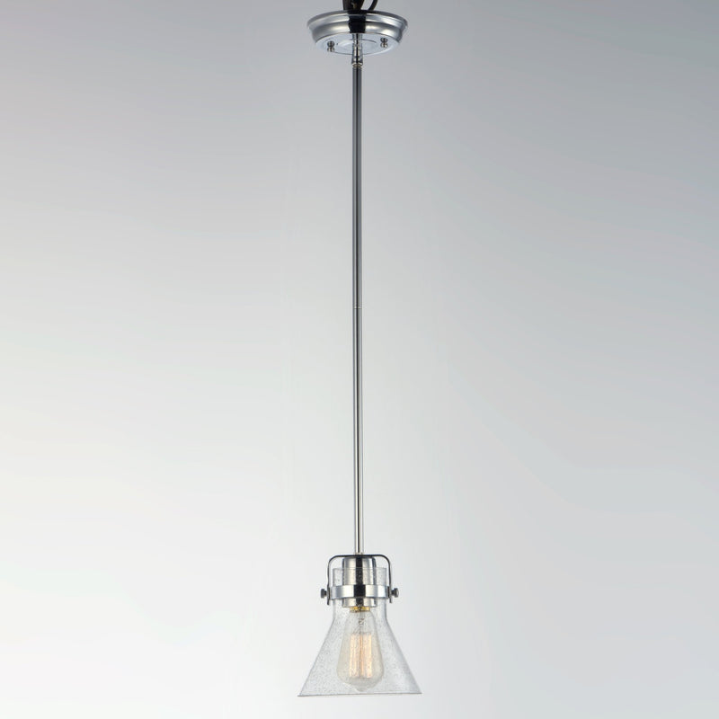 Seafarer 1 Light Pendant in Polished Chrome