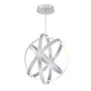 Kinetic 4-Light Pendant in Titanium