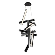 Chaos 11-Light Chandelier in Black