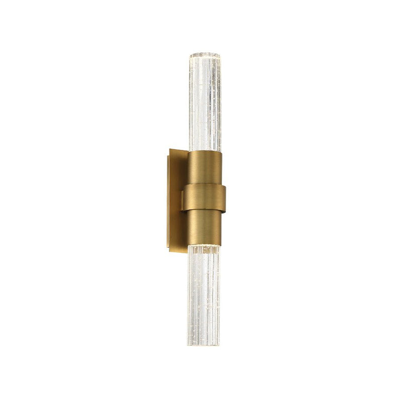 Ceres 2-Light Bath Sconce in Aged Brass