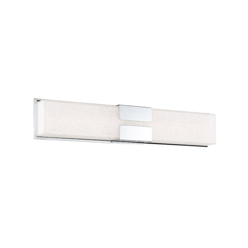 Vodka 2-Light 27" Bath Vanity Light in Chrome