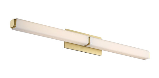 Vogue 2-Light 39" Bath Vanity Light in Brushed Brass