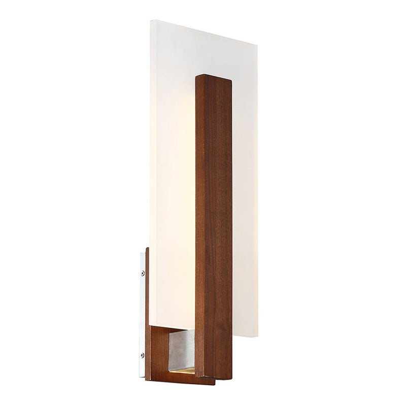 Stem LED Wall Sconce in Dark Walnut