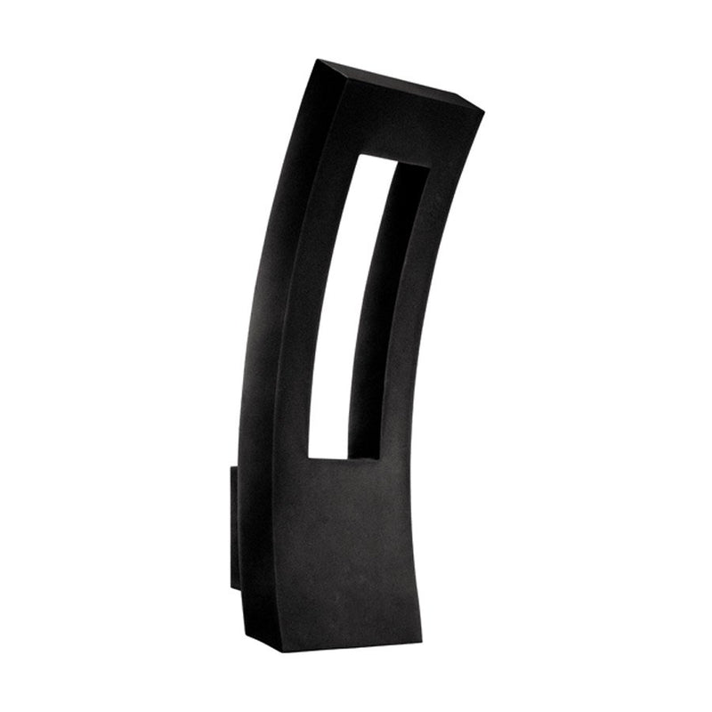 Dawn 2-Light Large Outdoor Wall Sconce in Black