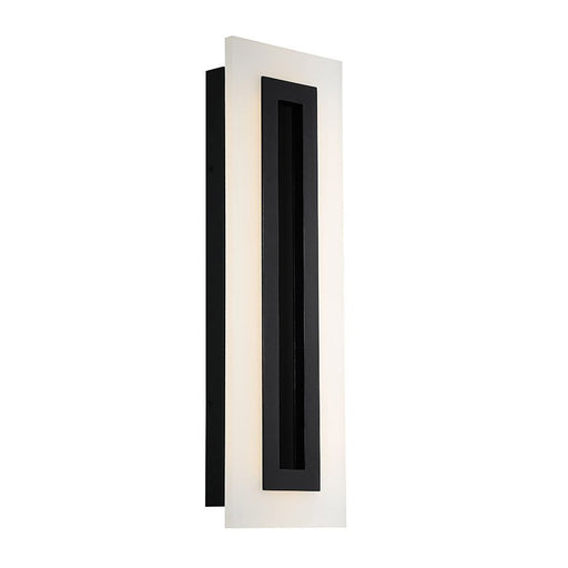 Shadow 24" Outdoor Wall Sconce in Black