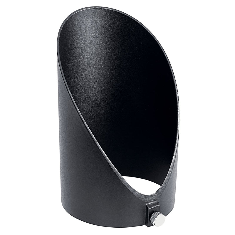 Landscape LED Accent Long Cowl 3.5" in Textured Black