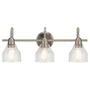 Avery 3-Light Bath Vanity Light in Brushed Nickel