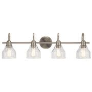 Avery 4-Light Bath Vanity Light in Brushed Nickel