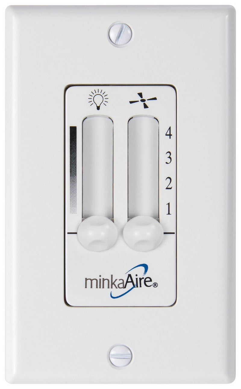 Minka Aire WC110L Spacesaver Fan Wall Control in White